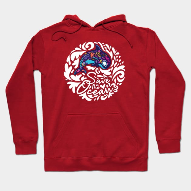 Save the Ocean Hoodie by PenguinHouse